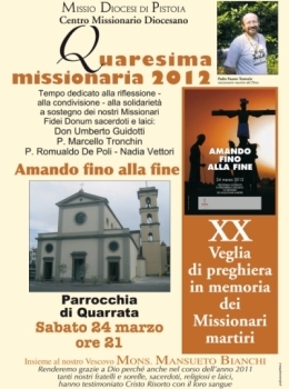 Veglia Missionaria 2012